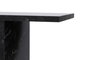 Hanah Home Mesa Auxiliar Life Negro Marble 60x60x20 cm Tablero Melamina Estante 27 cm